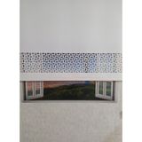 setekshome Ekru Lazer Kesim Modern Stor Güneşlik Perde - 180 x 240 cm