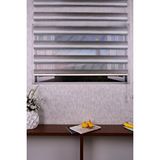 Setekshome Gri Kendinden Desenli Etek Dilimsiz Ds 11714-v5 Zebra Stor Güneşlik Perde