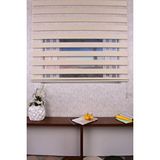 Setekshome Krem Düz Etek Dilimsiz Ds 614-h6 Zebra Stor Güneşlik Perde