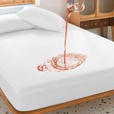 setekshome Micro Fitted Full Kenar Su Sıvı Geçirmez Alez Yatak Koruyucu Beyaz - 60 x 120 cm