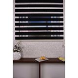 Setekshome Siyah Düz Etek Dilimsiz Siyah 10687 V10 Zebra Stor Güneşlik Perde