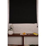 Setekshome Siyah Karartma Düz Etek Dilimsiz Ds-screen 13 Blackout Zebra Stor Güneşlik Perde