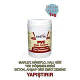 Setfix Pvc Zemin Yapıştırıcı, 1 kg / Solvent Içermeyen Su Bazlı Marley, Mineflo, Halı ve Yer Döşeme Yapıştırıcısı