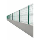 setkon Panel Çit Takımı yeşil yükseklik 100 cm uzunluk 250 cm ÇUBUKLU 1 adet