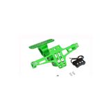 setmoto KATLANABİLİR ARKA PLAKALIK - LED IŞIKLI - CNC METAL - PARLAK RENKLER - YEŞİL