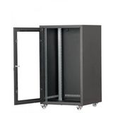 SETRACK 19'' 12U 600X1000 TEKERLEKLİ CAMLI RACK KABİNET