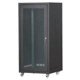 SETRACK 19'' 20U 600X1000 TEKERLEKLİ CAMLI RACK KABİNET