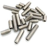 Setskur Civata M3 - M4 - M5 Paslanmaz Çelik Inox 20 Adet Dın 916 A2 Kalite - M4x5