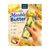 SETTİ MANA Renkli Marble Butter Yağ Squishy Yumuşak Sıkılabilir Stres Oyuncağı Slow Rising