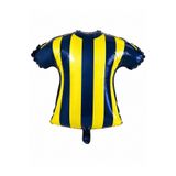 Sev-AL Balonları Sarı Lacivert Forma Taraftar Folyo Balon 59,5x56 cm – Doğum Günü ve Parti Süsü