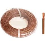 Seval H50V-K 4-Kh ,kahve 4mm² 1-Damar/çok Telli 1mt Nyaf Kablo - Kahverengi