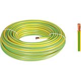 Seval H50V-K 4-Sy ,sarıyeşil 4mm² 1-Damar/çok Telli 1mt Nyaf Kablo - Sarı - Yeşil