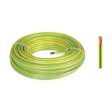 Seval H50v-k 6-sy ,sarıyeşil 6mm²,1-damar/çok Telli 1mt Nyaf Kablo