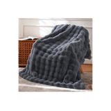 sevaradekor Peluş Koltuk Örtüsü Pofuduk Koltuk Şalı Bubble Polar Koltuk Örtüsü 150 X 100 Cm