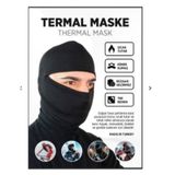 Sevateks Motorcu Maskesi Balaklava Maske Siyah