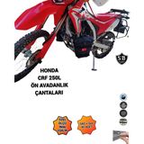 Sevbags Honda Crf 250L Ön Koruma Demiri Avadanlık Çantaları - Siyah