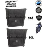 SEVBAGS Motorsiklet Arka Yan Avadanlık Çantaları