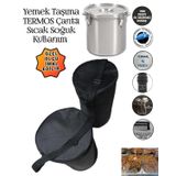 Sevbags Sılındır Yemek Kazanı Karavana Termos Cantası