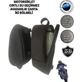 Sevbags Su Geçirmez Motorsiklet Yan Avadanlık Çantaları İki Bölmeli Dayanıklı Malzeme