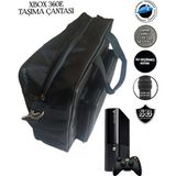 Sevbags Xbox 360 E Taşıma Çantası - Parlak Siyah