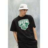 Sevbano Doctor Doom Baskılı Unisex Oversize Marvel Tişört - 01 Siyah - 4XL