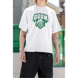 Sevbano Doctor Doom Baskılı Unisex Oversize Marvel Tişört - Beyaz - 2XL