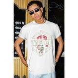 Sevbano Nirvana Rock Metal Baskılı Unisex Oversize Efsane Müzik Grubu Tişört - Beyaz