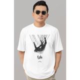 Sevbano Tasarım Korn Rock Metal Müzik Grubu Baskılı Unisex Oversize Tişört - Beyaz - XS