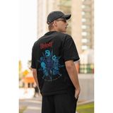 Sevbano We Are Not Your Kind Slipknot Baskılı Oversize Rock Metal Müzik Grubu Tişört - 01 Siyah - 2XL