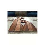 Sevda Home Collection Ahşap Kesme Tahtası Ceviz Ağacı Yapımı 2 Li