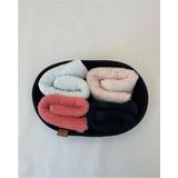 Sevdam Sepet Siyah Küçük Boy - Mini Havlu , Saklama Kutusu, Dekoratif Sepet,banyo Aksesuarı