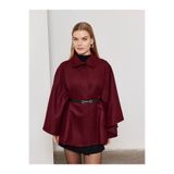 SevdeUgur Bordo Oversize Panço / Tesettür Tunik - Sevde Ugur