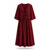 SevdeUgur Kimono Etek Yazlık Şık Bordo İkili Takım - Sevde Ugur