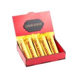 Sevdiklerinize Özel Kırmızı Ahşap Hediye Kutusunda 5 Adet Toblerone ( Canım Babam Yazılı )