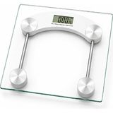 Sevedo 180 kg Dijital Cam Baskül | LCD Ekranlı Hassas Vücut Tartısı | Sıcaklık Göstergeli Elektronik Banyo Tartısı
