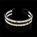 Seven Art Jewelry Doğal Taş Bileklik, Havlit Taşı ve Hematit Taşı Bileklik, Erkek Bileklik, Kadın Bileklik