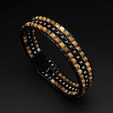 Seven Art Jewelry Doğal Taş Bileklik, Jasper ve Hematit Tarz Bileklik, Tasarım Bileklik, Erkek Bileklik, Kadın Bilekli