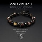 Seven Art Jewelry Oğlak Burcu Bohem Bileklik - Karışık - 18 cm