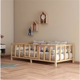 Sevenstyles 151 Masal Montessori Doğal Ahşap Çoçuk Karyola Montessori 8 - 120 x 200 cm