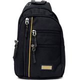 Seventeen 3473-22 Siyah Çizgili Body Bag Erkek Çapraz Çanta