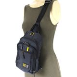 Seventeen 4980 Polyester Sırt, Göğüs Çantası - Body Bag Siyah