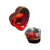 Severhome Plastik Kalpli Renkli Hediye Kutusu - 12cm X 14cm X 12cm