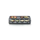 Severın 8 Kişilik Raclette Izgara, Büyük Yapışmaz Izgara Plakalı Raclette, Ekstra Derin Tavalar, Bulaşık Makinesinde Yıkanabilir, Masa Izgarası, Black Line Lite, Rg 2365