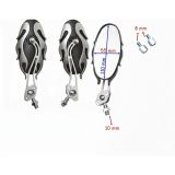 Sevgent Ayna Alevli Modifiye Gümüş 8-10 Mm