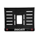 SEVGENT Ducatı Ducati Uyumlu Beyaz Plastik (15X24 Cm) Kırılmaz Plakalık GGM-PLK117
