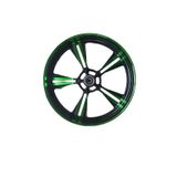 SEVGENT Falcon Fr 250 Racıng Ön Jant Yeşil Komple FR250-15-04