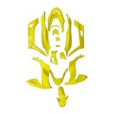 Sevgent Honda Pcx 2021 - 2024 Uyumlu Komple Kaporta Seti Florasan Sarı