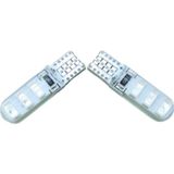 Sevgent T10 12V Led Ampül Çakar Mavi 2 Li Silikonlu