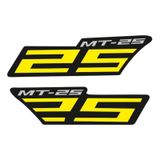 SEVGENT Yamaha Mt-25 Uyumlu Sarı Yan Stıcker Set STC023