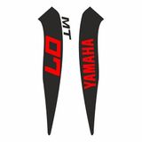 SEVGENT Yamaha Mt07 ile uyumlu 2014-2017 Uyumlu Kırmızı Depo Sticker Set